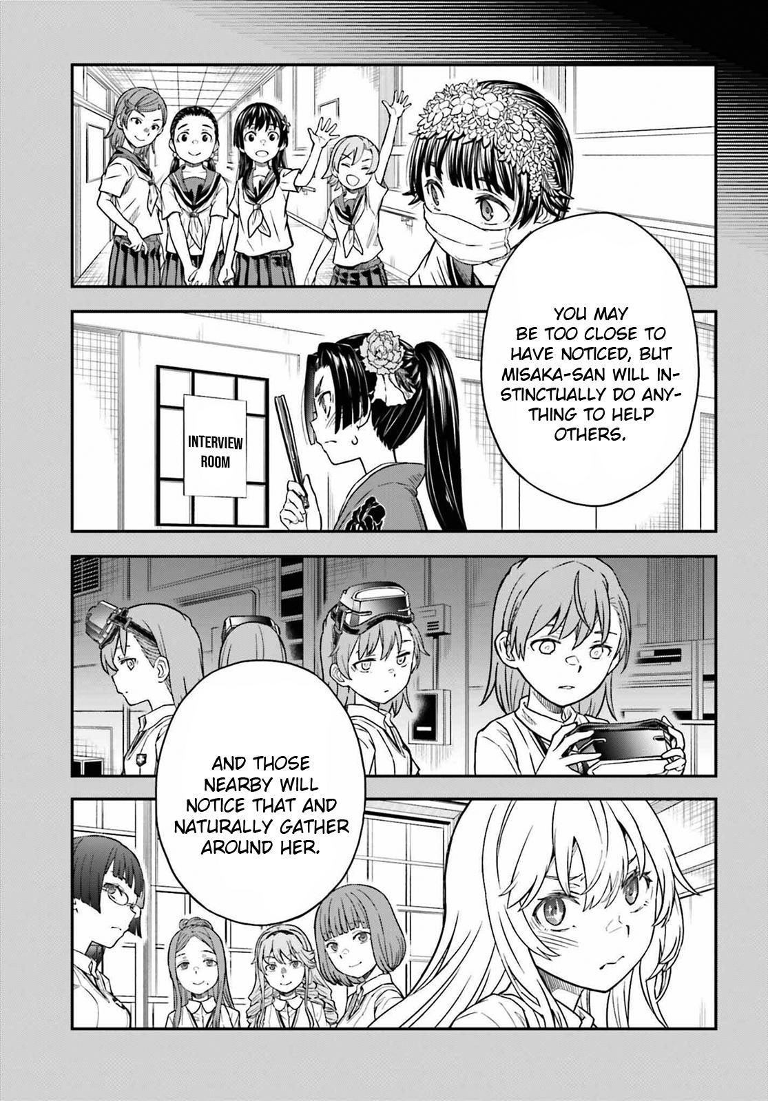 Toaru Majutsu no Index Gaiden: Toaru Kagaku no Railgun Chap 170 - Next Chap 171