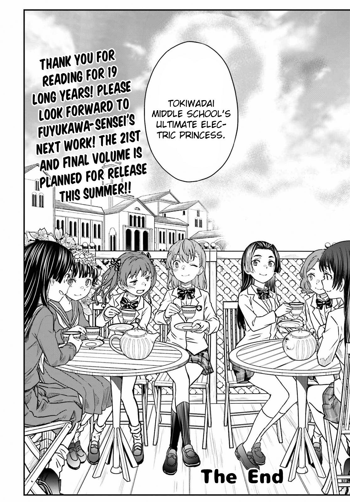 Toaru Majutsu no Index Gaiden: Toaru Kagaku no Railgun Chap 170 - Next Chap 171