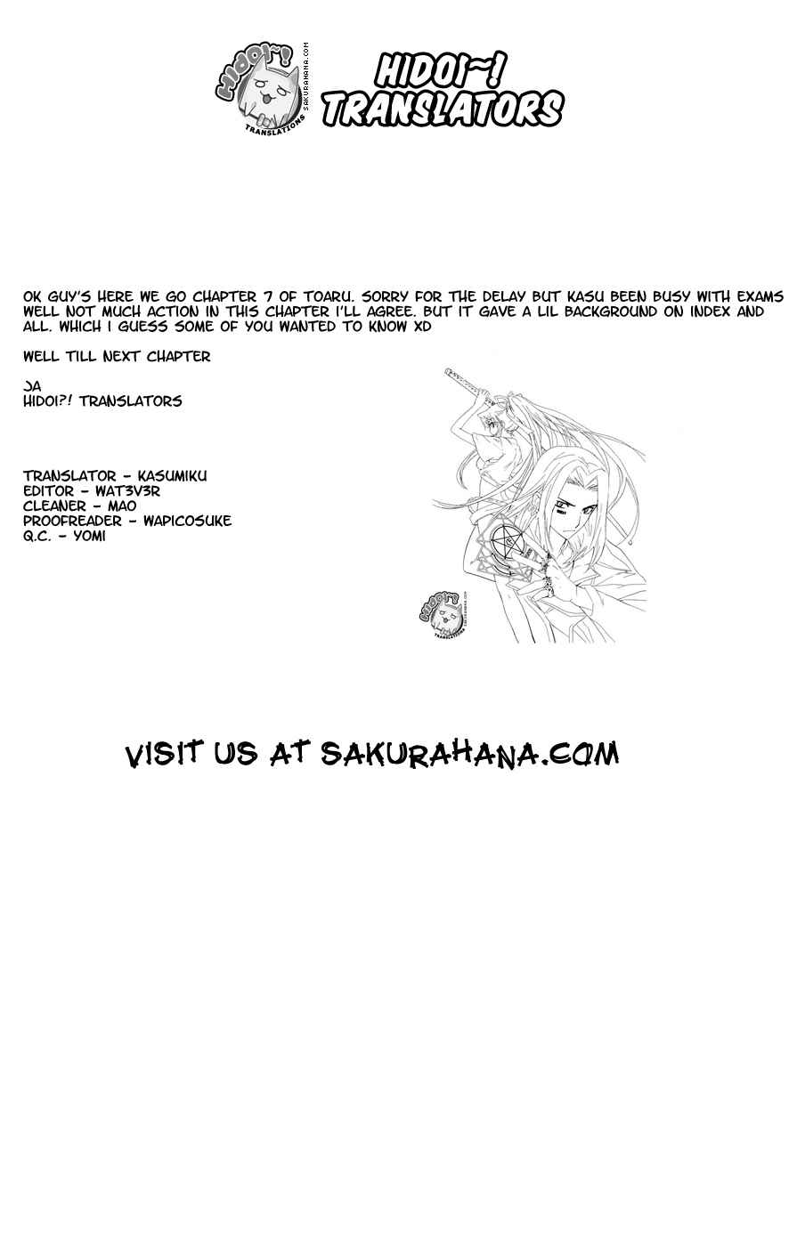 Toaru Majutsu no Index Chap 7 - Next Chap 8
