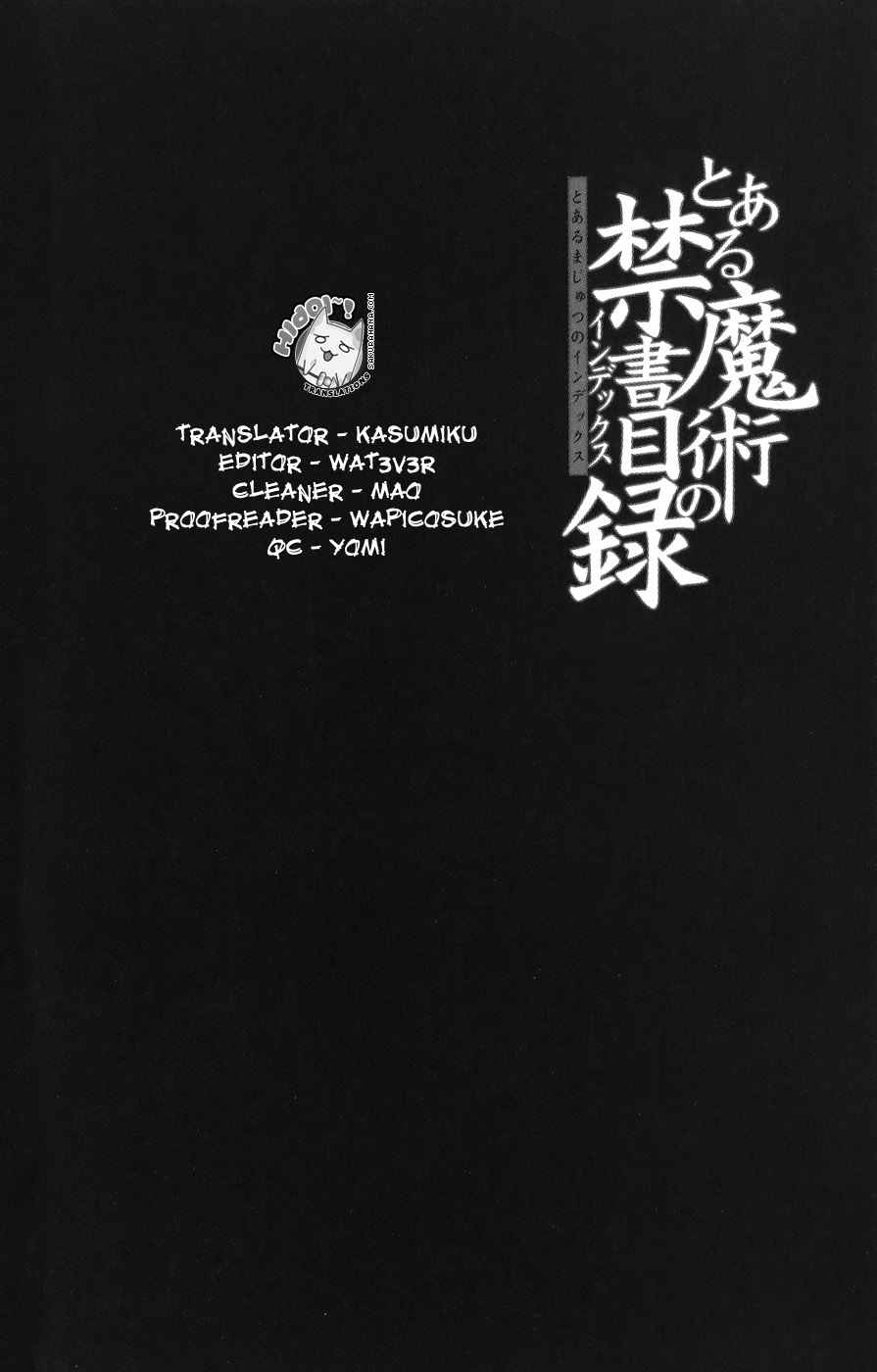 Toaru Majutsu no Index Chap 7 - Next Chap 8