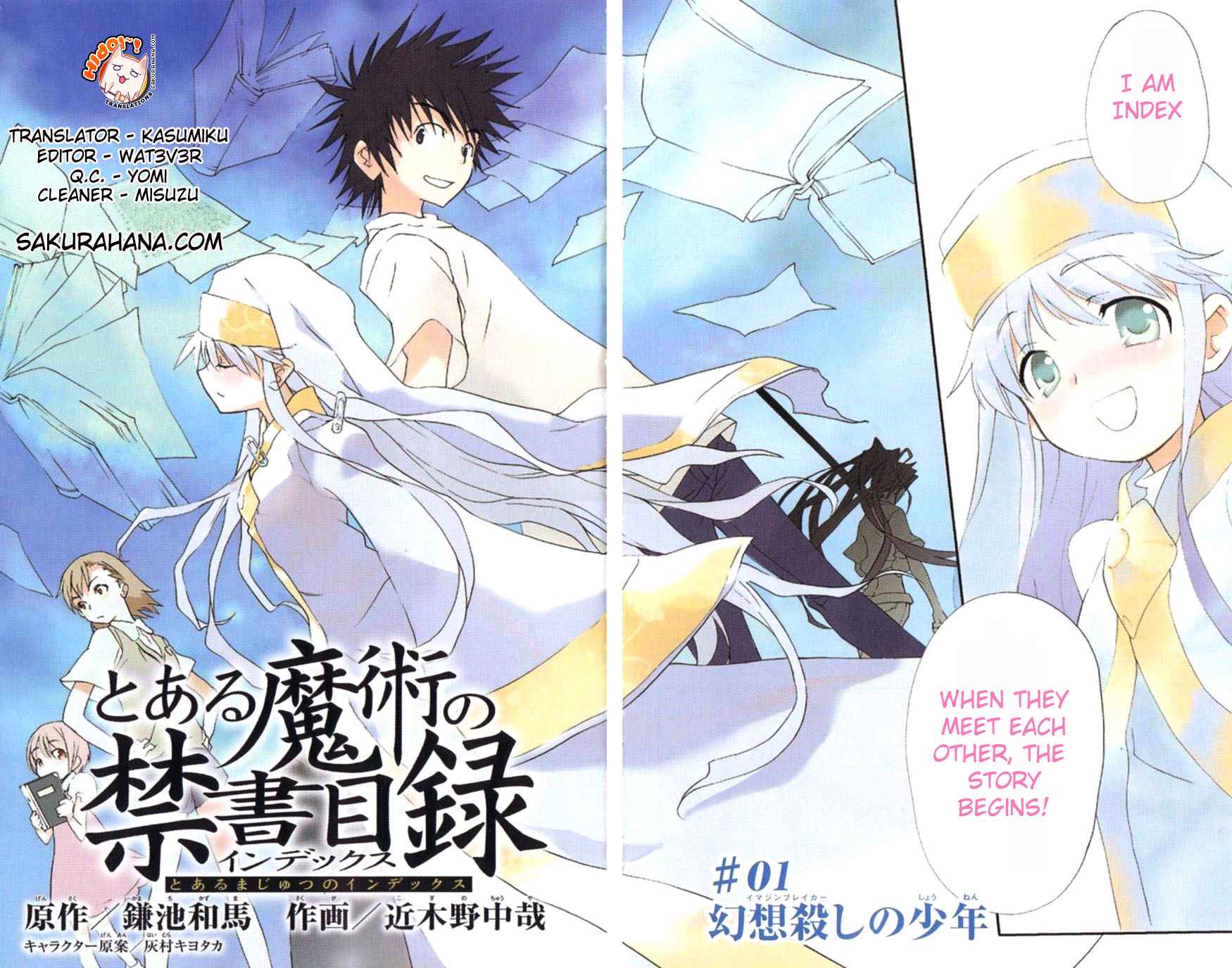 Toaru Majutsu no Index Chap 1 - Next Chap 2