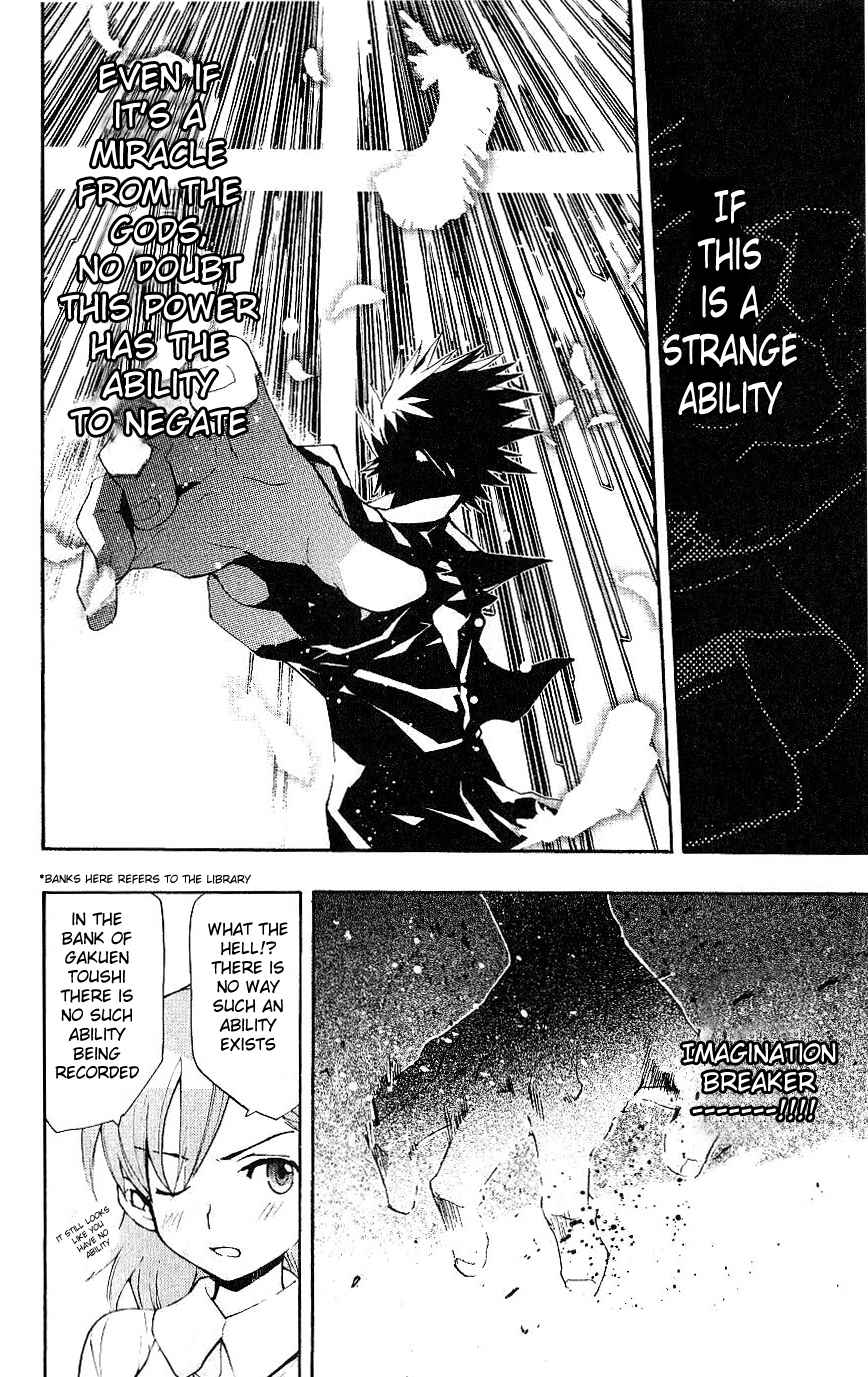 Toaru Majutsu no Index Chap 1 - Next Chap 2