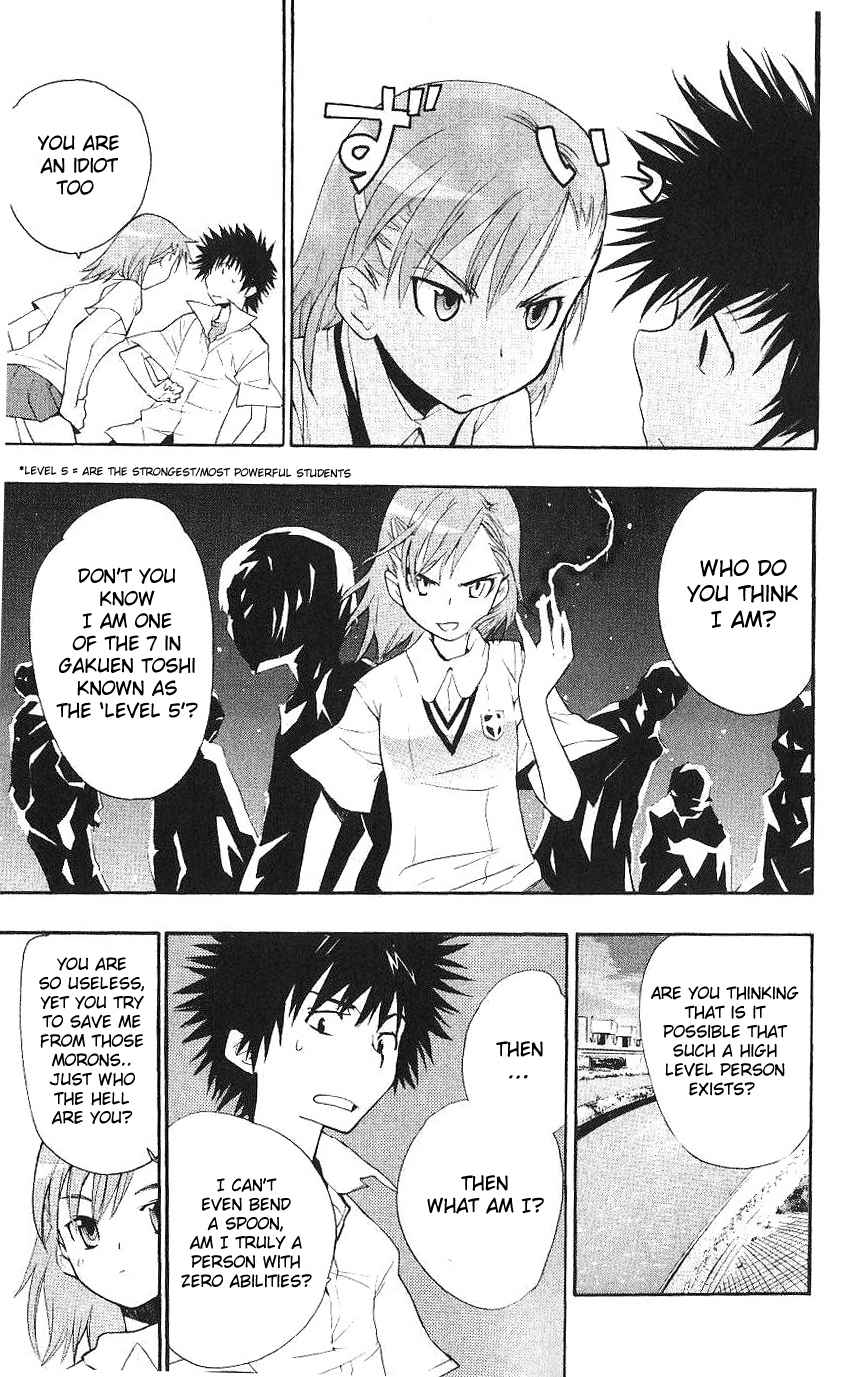 Toaru Majutsu no Index Chap 1 - Next Chap 2