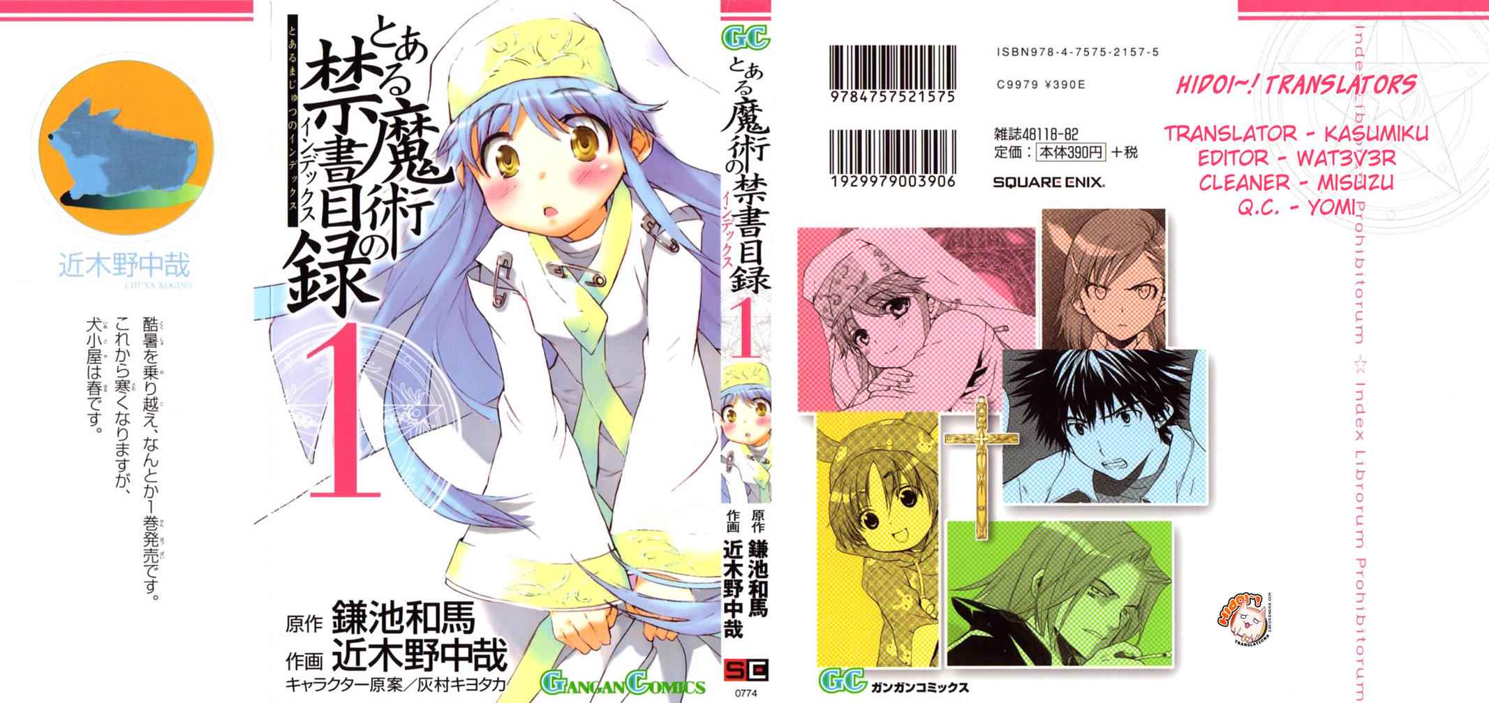 Toaru Majutsu no Index Chap 1 - Next Chap 2