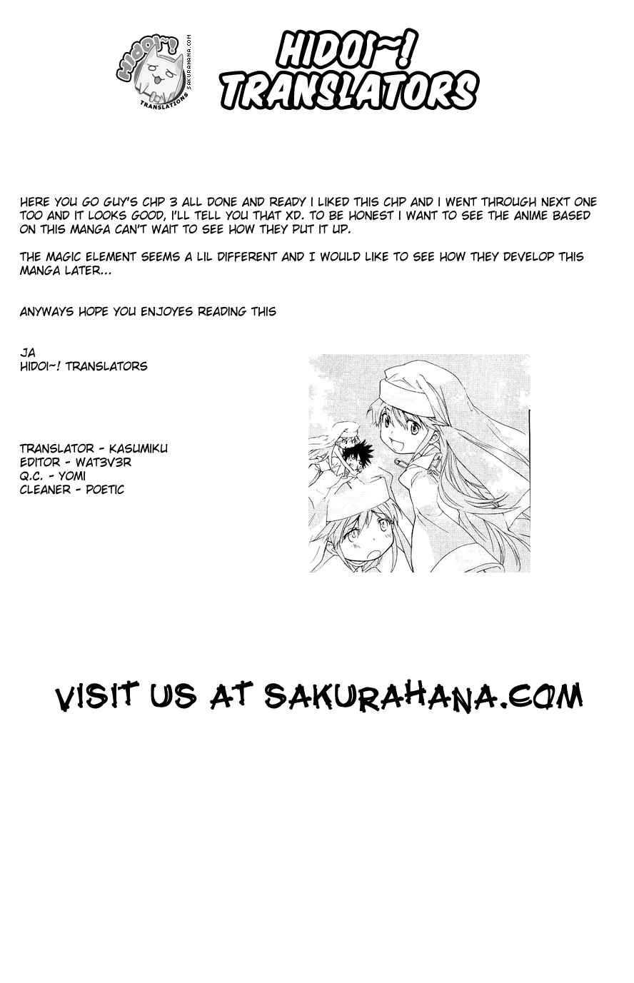 Toaru Majutsu no Index Chap 3 - Next Chap 4