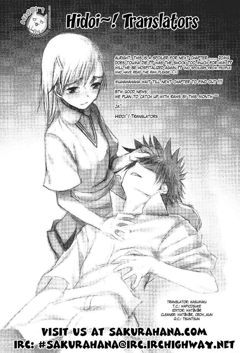 Toaru Majutsu no Index Chap 16 - Next Chap 17