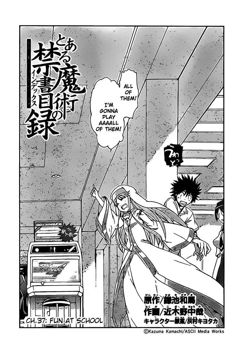 Toaru Majutsu no Index Chap 37 - Next Chap 38