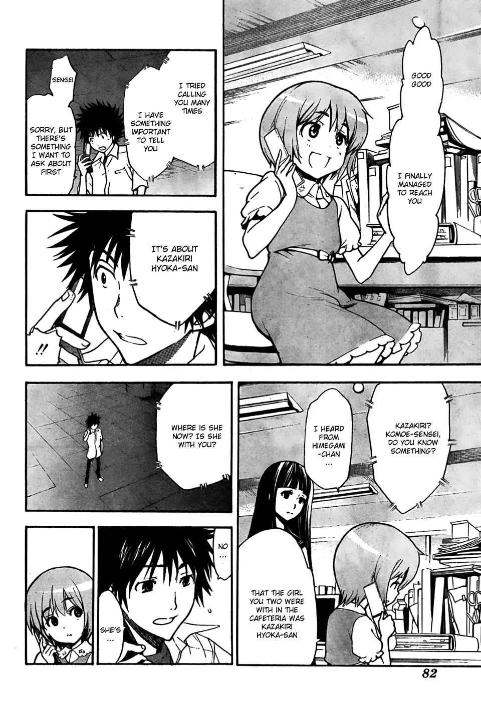 Toaru Majutsu no Index Chap 39 - Next Chap 40
