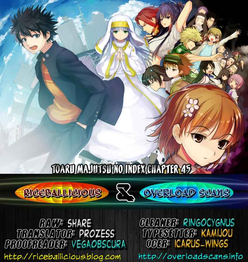 Toaru Majutsu no Index Chap 45 - Next Chap 46