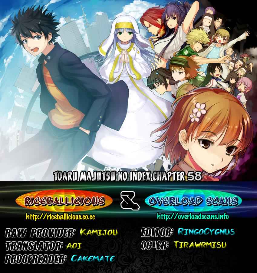 Toaru Majutsu no Index Chap 58 - Next Chap 59