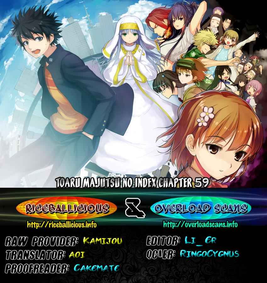 Toaru Majutsu no Index Chap 59 - Next Chap 60