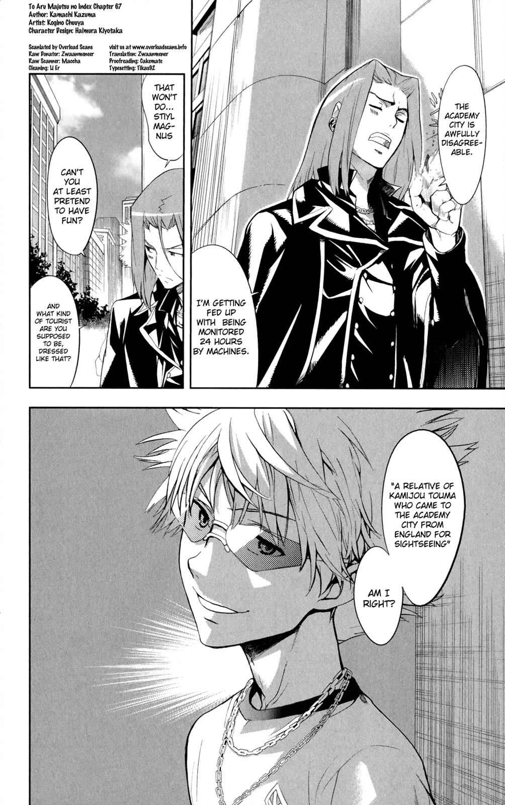 Toaru Majutsu no Index Chap 67 - Next Chap 68