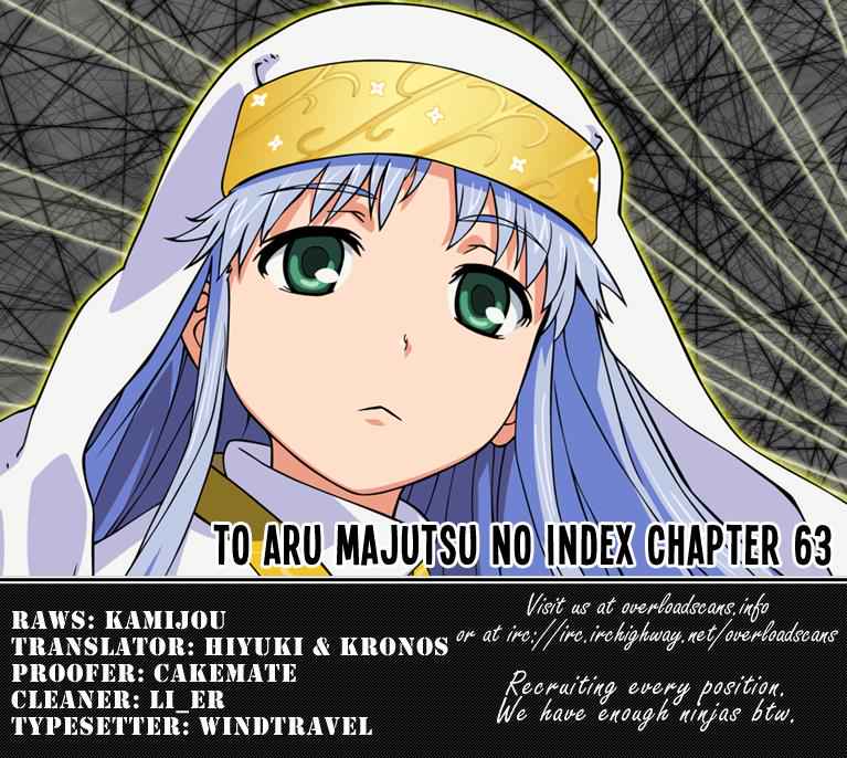 Toaru Majutsu no Index Chap 63 - Next Chap 64