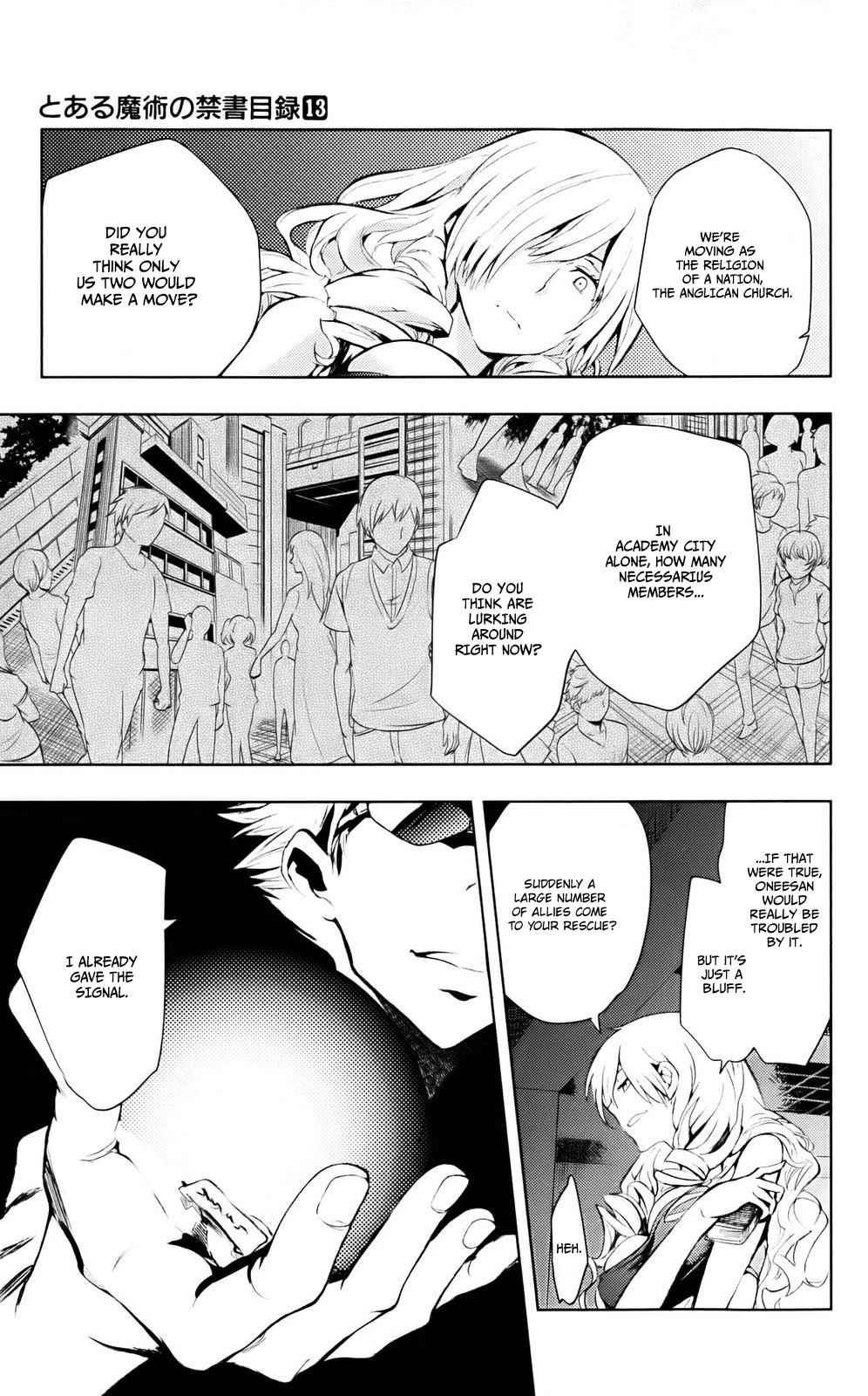 Toaru Majutsu no Index Chap 77 - Next Chap 78