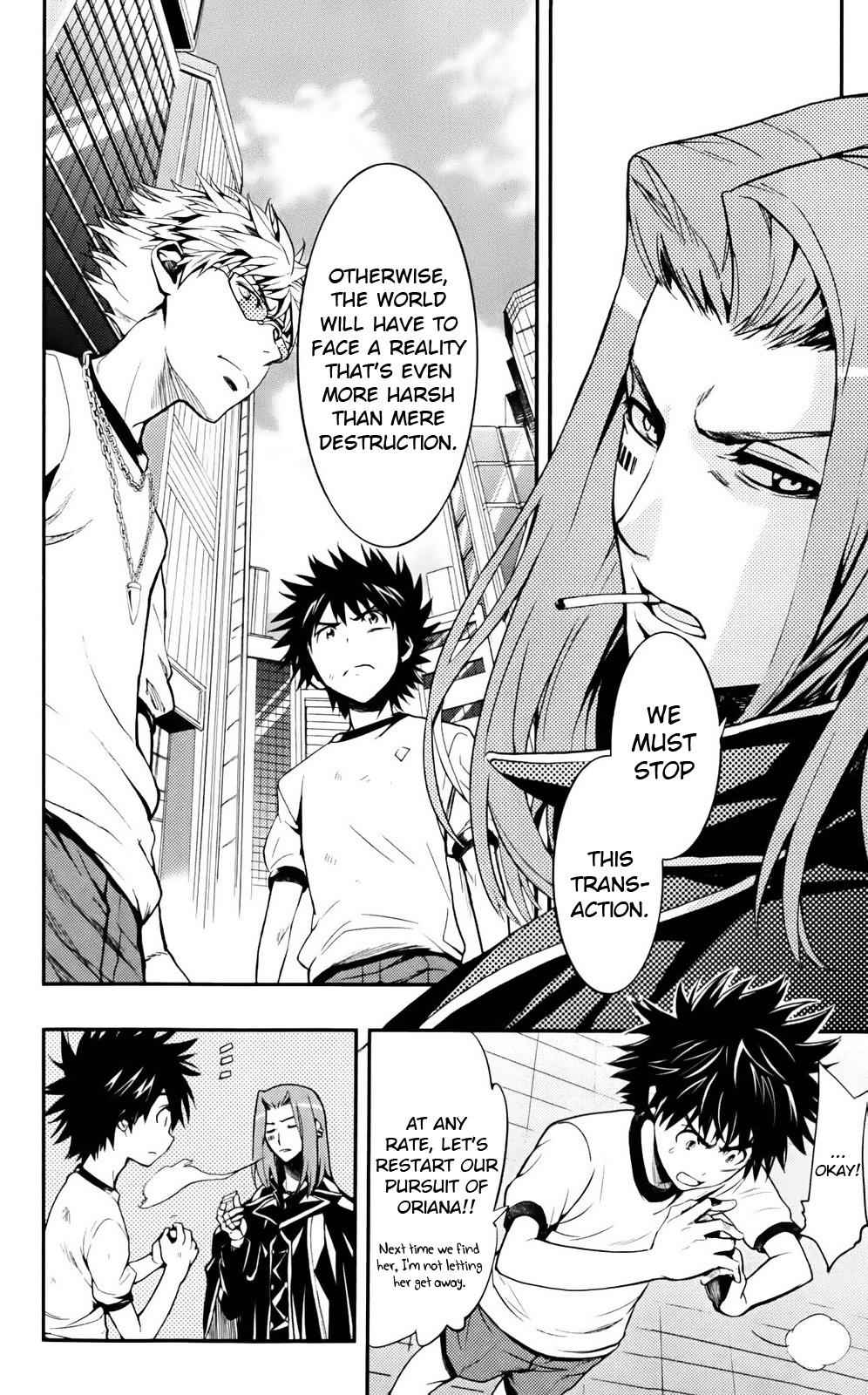 Toaru Majutsu no Index Chap 74 - Next Chap 75