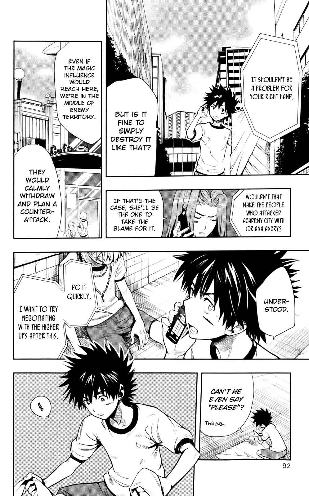 Toaru Majutsu no Index Chap 73 - Next Chap 74