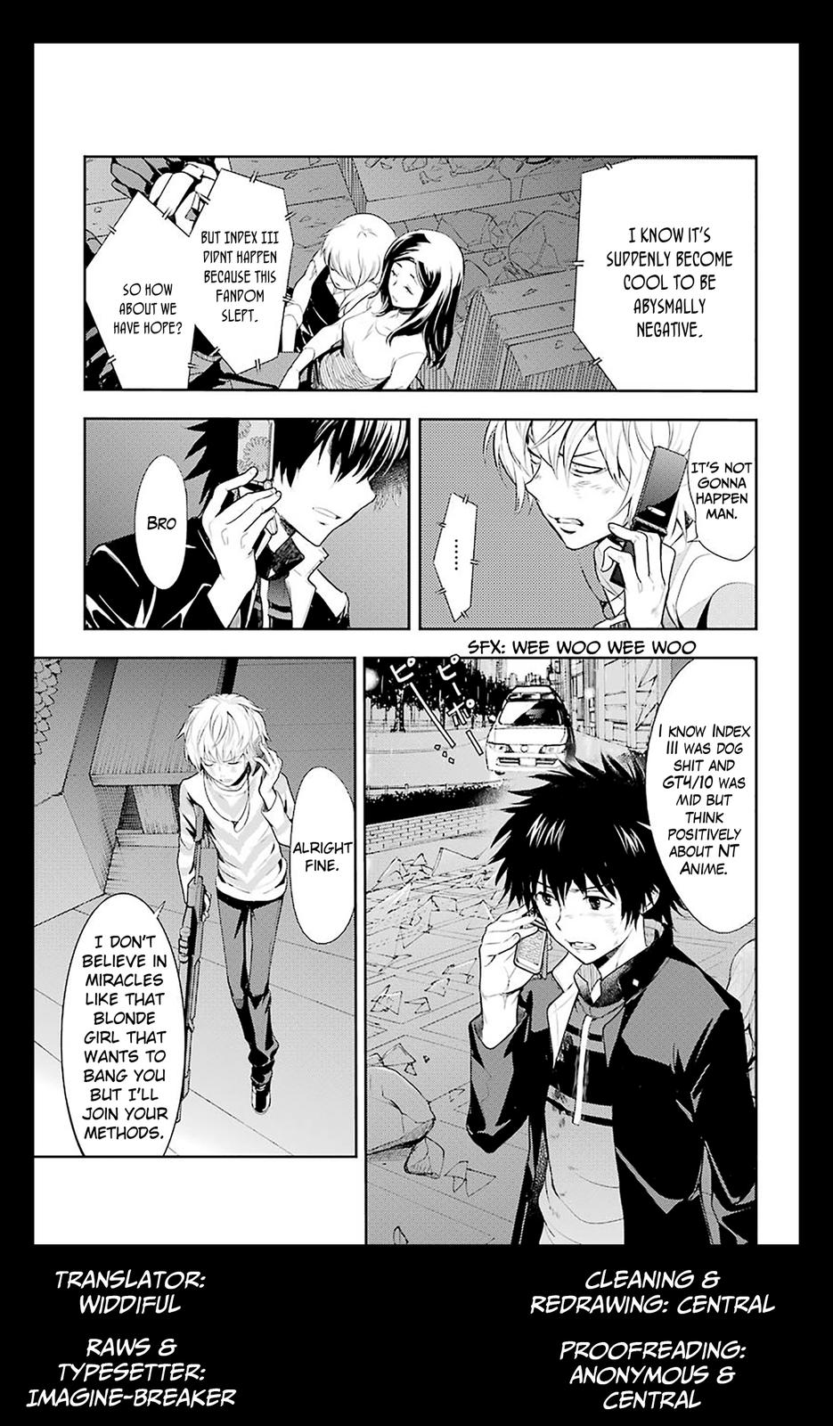 Toaru Majutsu no Index Chap 108 - Next Chap 109