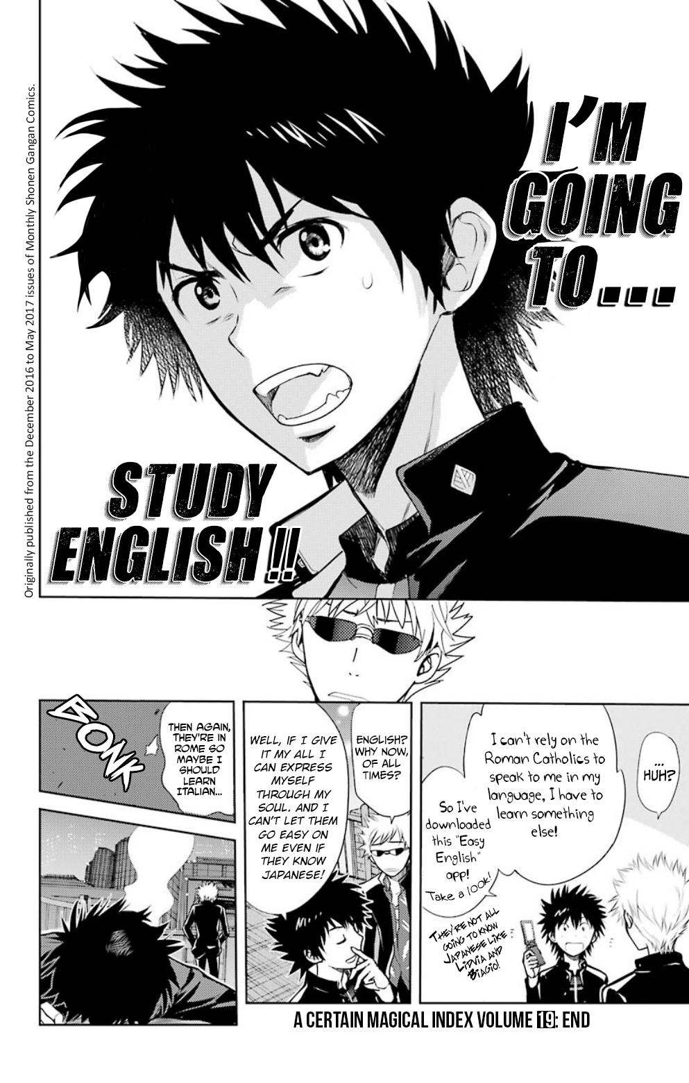 Toaru Majutsu no Index Chap 116 - Next Chap 117