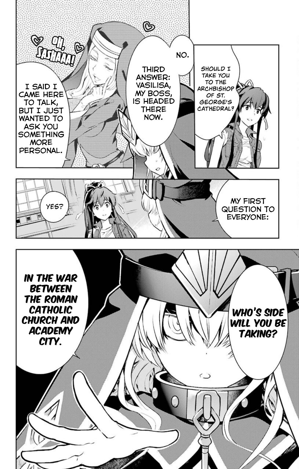Toaru Majutsu no Index Chap 119 - Next Chap 120