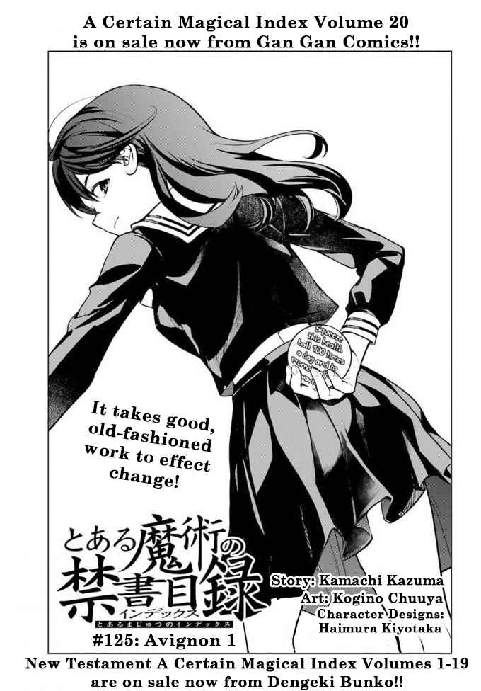 Toaru Majutsu no Index Chap 125 - Next Chap 126