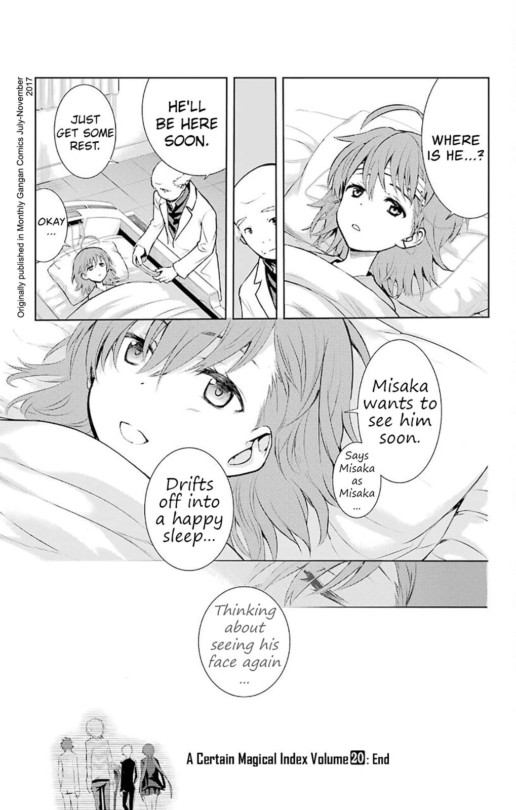 Toaru Majutsu no Index Chap 122 - Next Chap 123