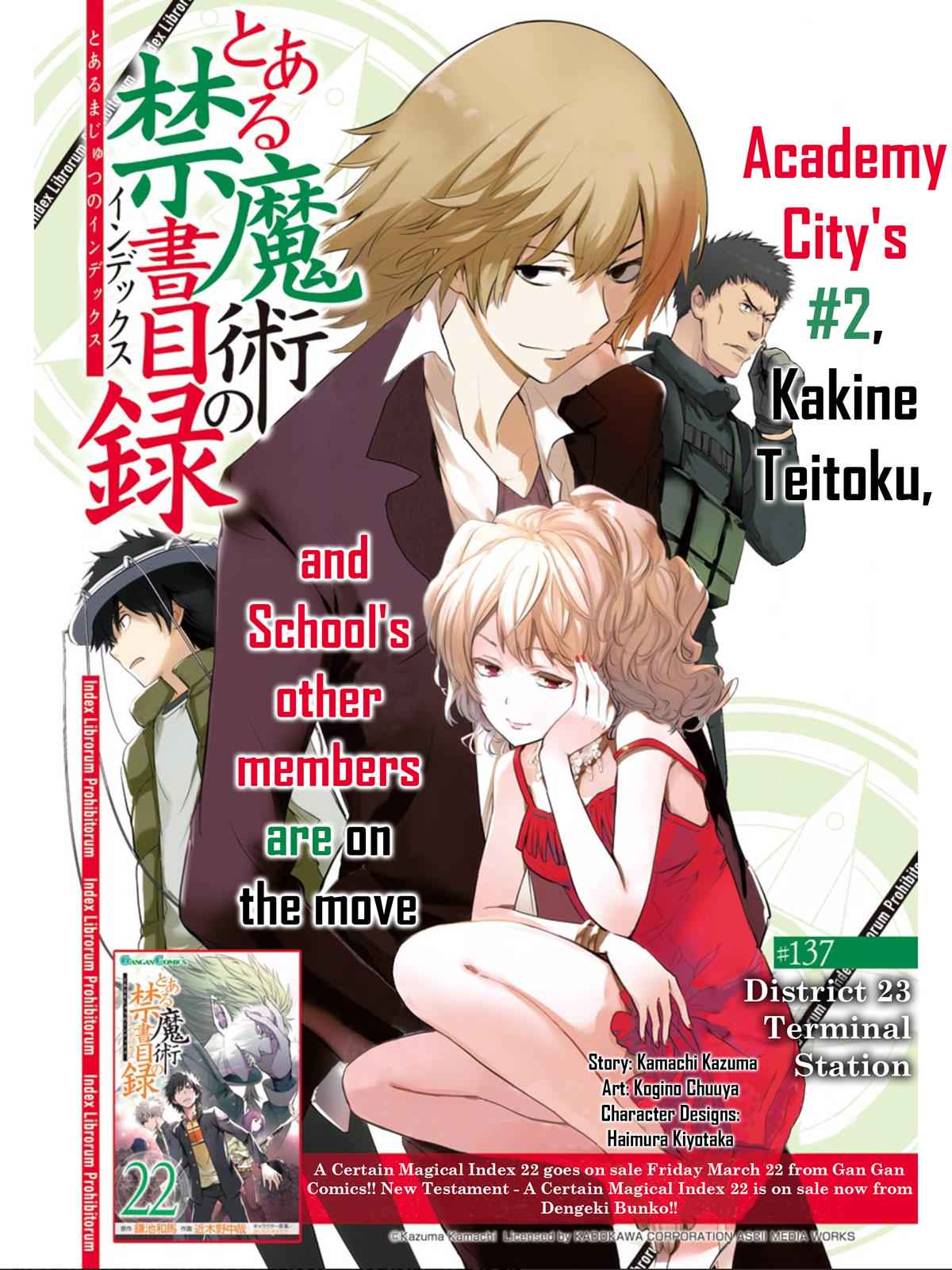 Toaru Majutsu no Index Chap 137 - Next Chap 138