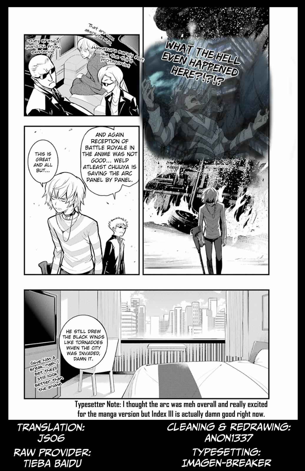 Toaru Majutsu no Index Chap 134 - Next Chap 135