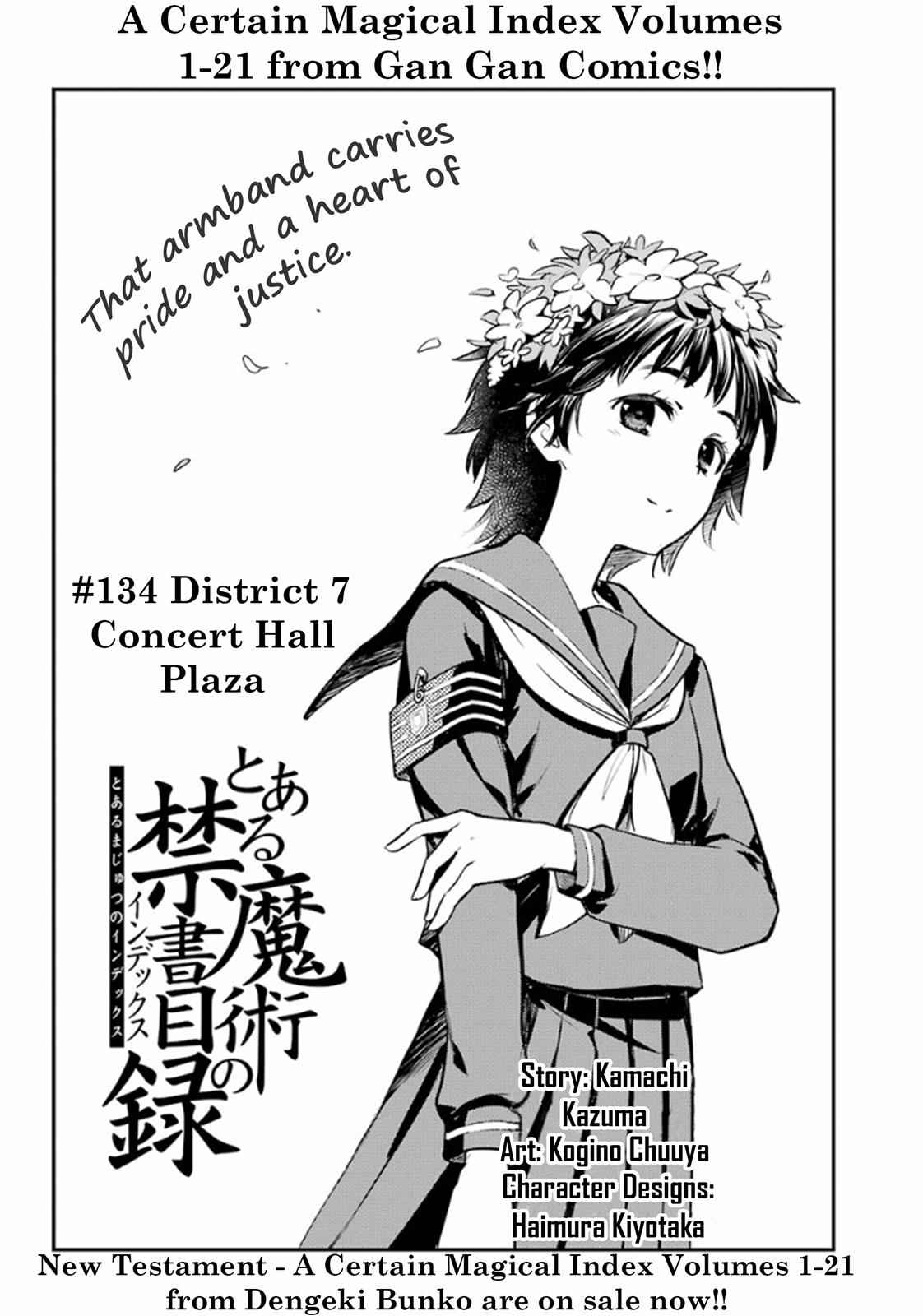 Toaru Majutsu no Index Chap 134 - Next Chap 135