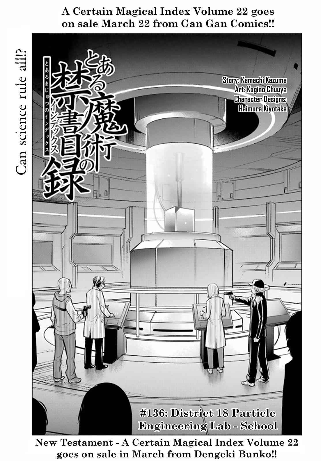 Toaru Majutsu no Index Chap 136 - Next Chap 137