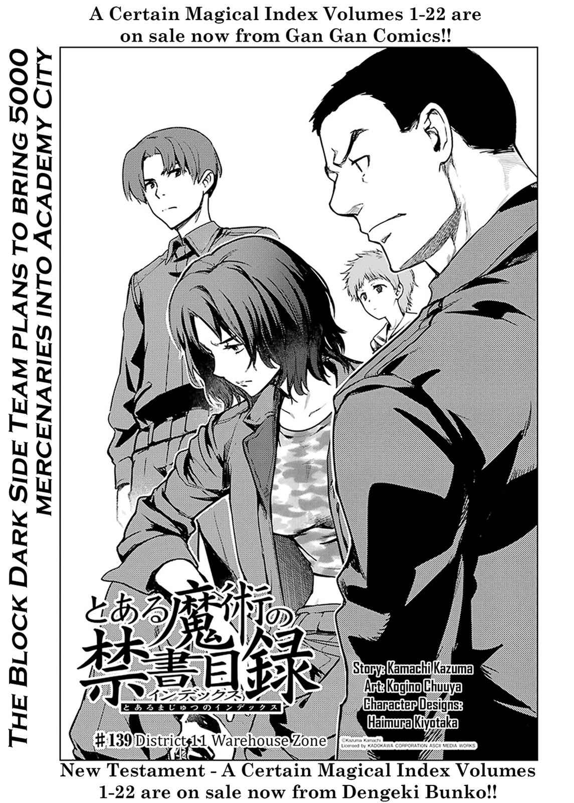 Toaru Majutsu no Index Chap 139 - Next Chap 140