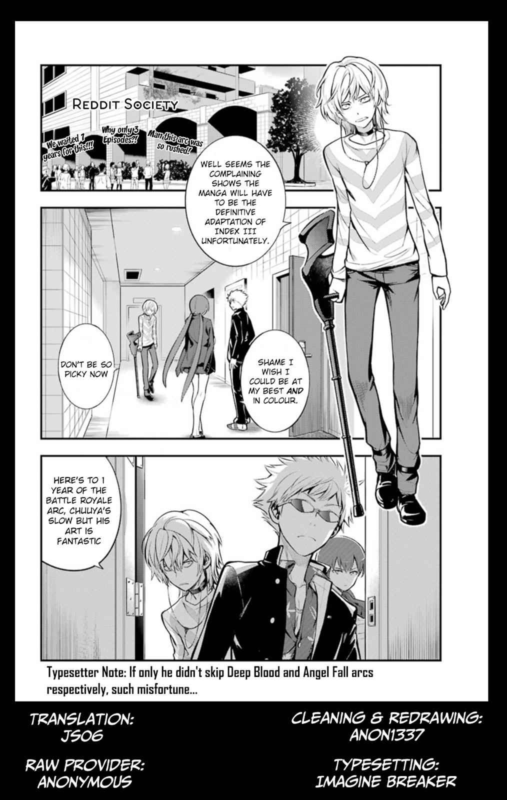 Toaru Majutsu no Index Chap 133 - Next Chap 134