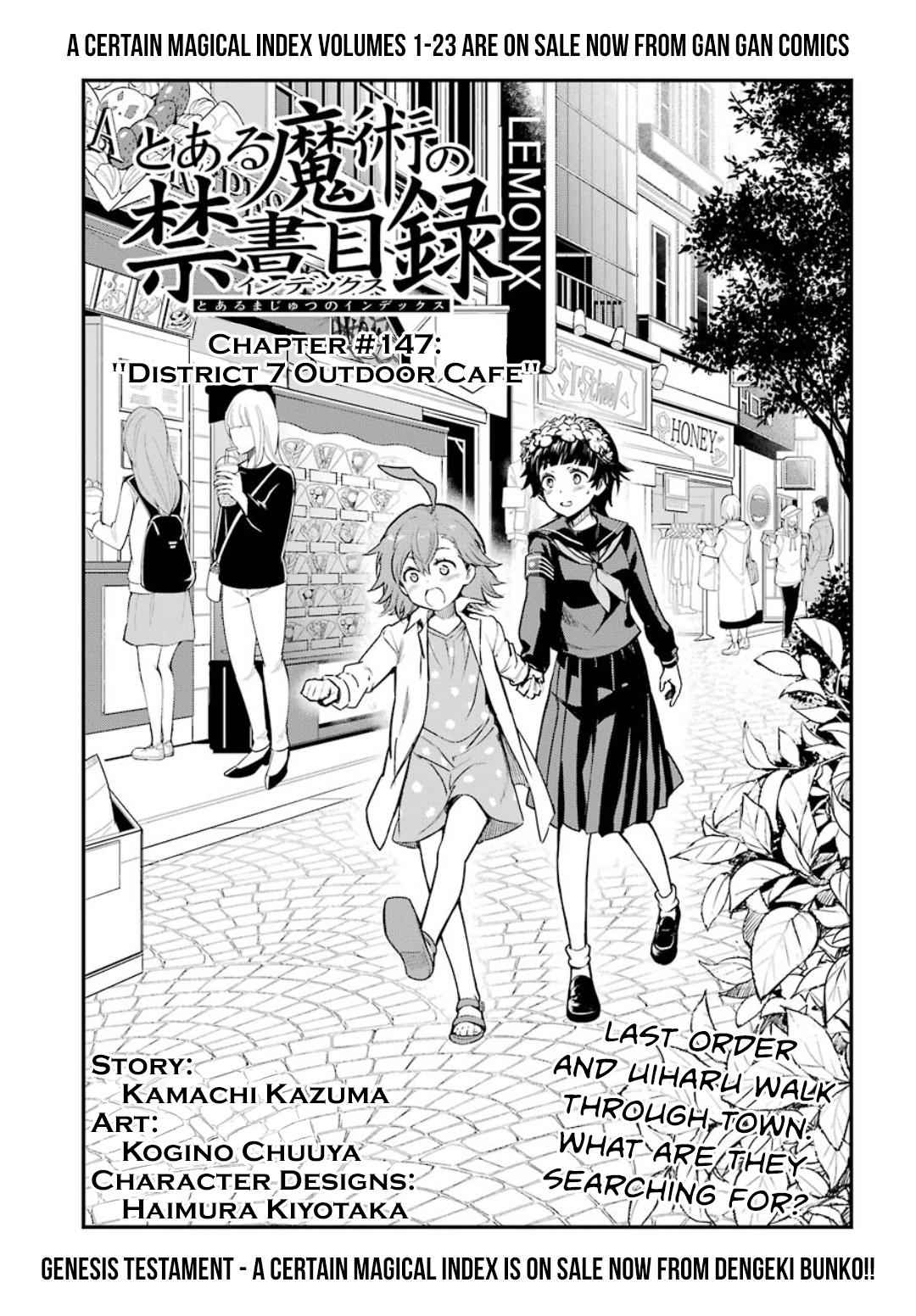 Toaru Majutsu no Index Chap 147 - Next Chap 148