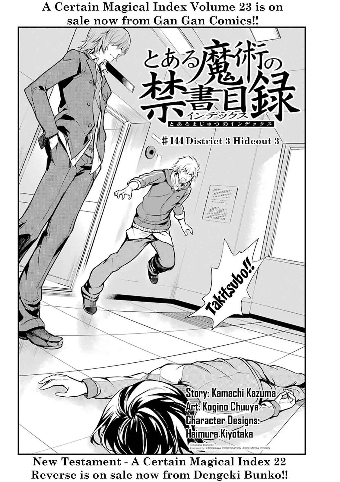 Toaru Majutsu no Index Chap 144 - Next Chap 145