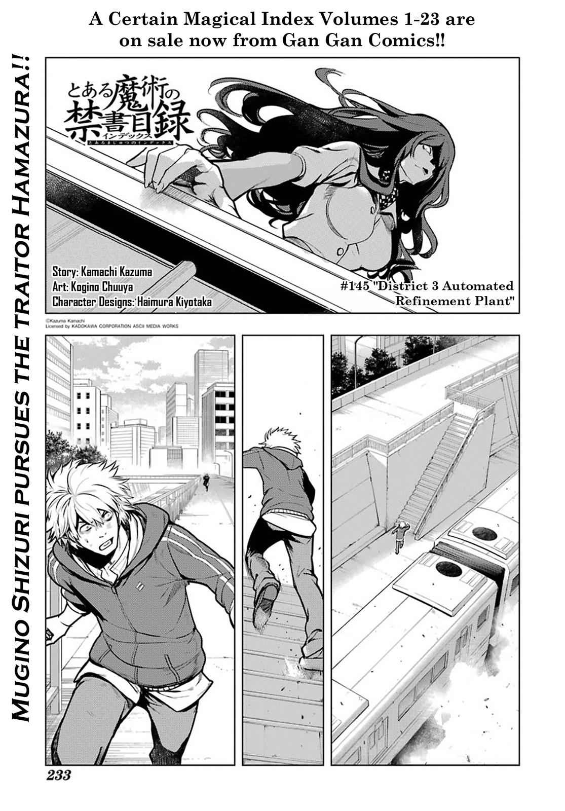 Toaru Majutsu no Index Chap 145 - Next Chap 146