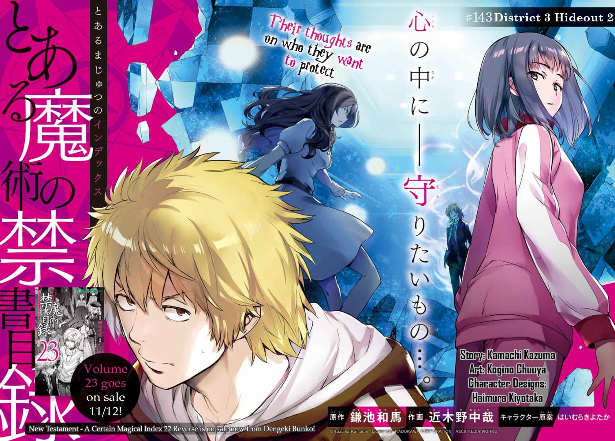 Toaru Majutsu no Index Chap 143 - Next Chap 144