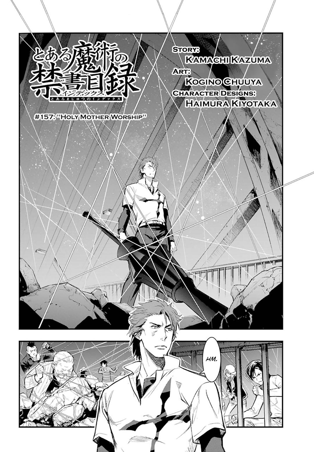 Toaru Majutsu no Index Chap 157 - Next Chap 158