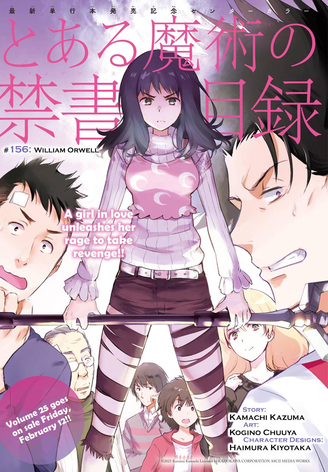 Toaru Majutsu no Index Chap 156 - Next Chap 157