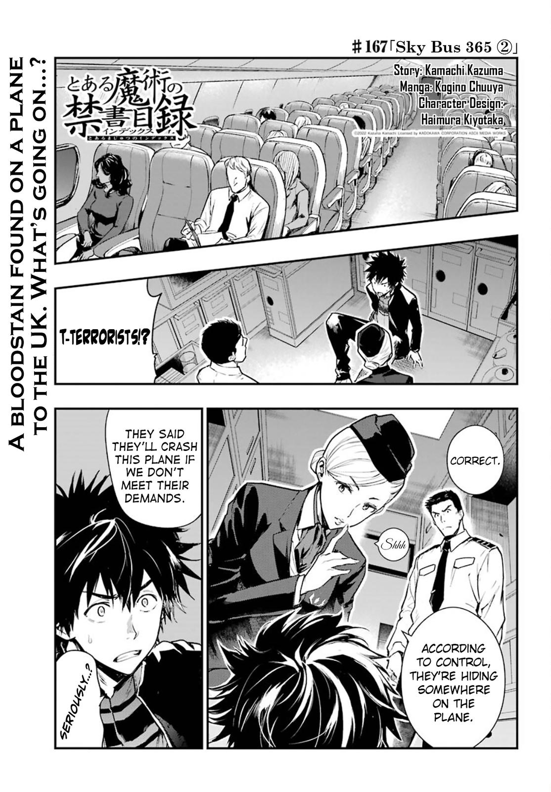 Toaru Majutsu no Index Chap 167 - Next Chap 168