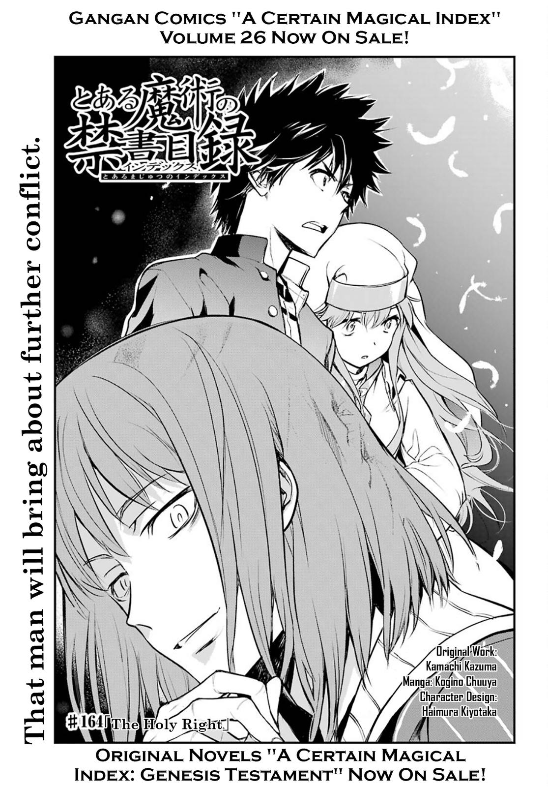 Toaru Majutsu no Index Chap 164 - Next Chap 165