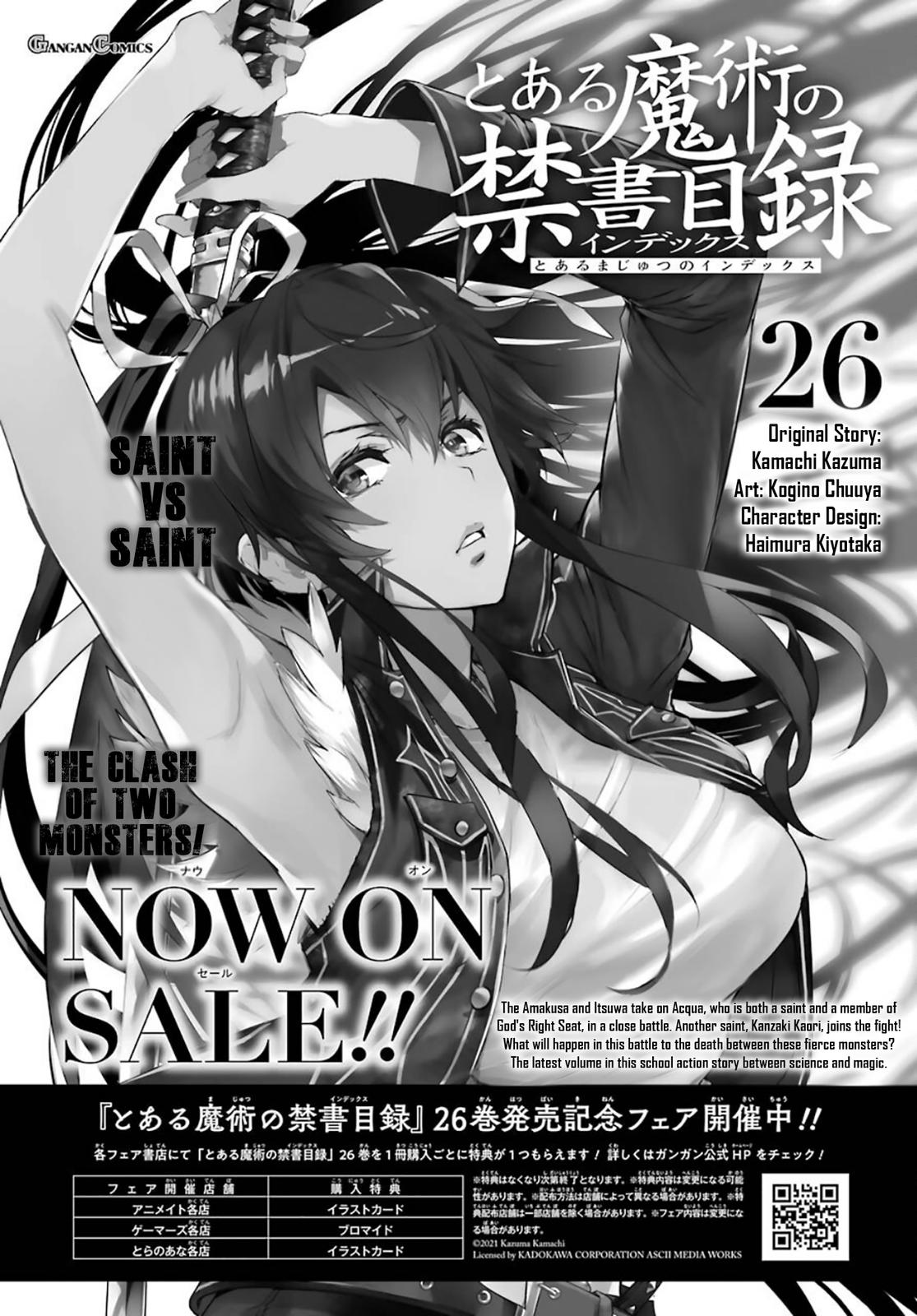 Toaru Majutsu no Index Chap 165 - Next Chap 166