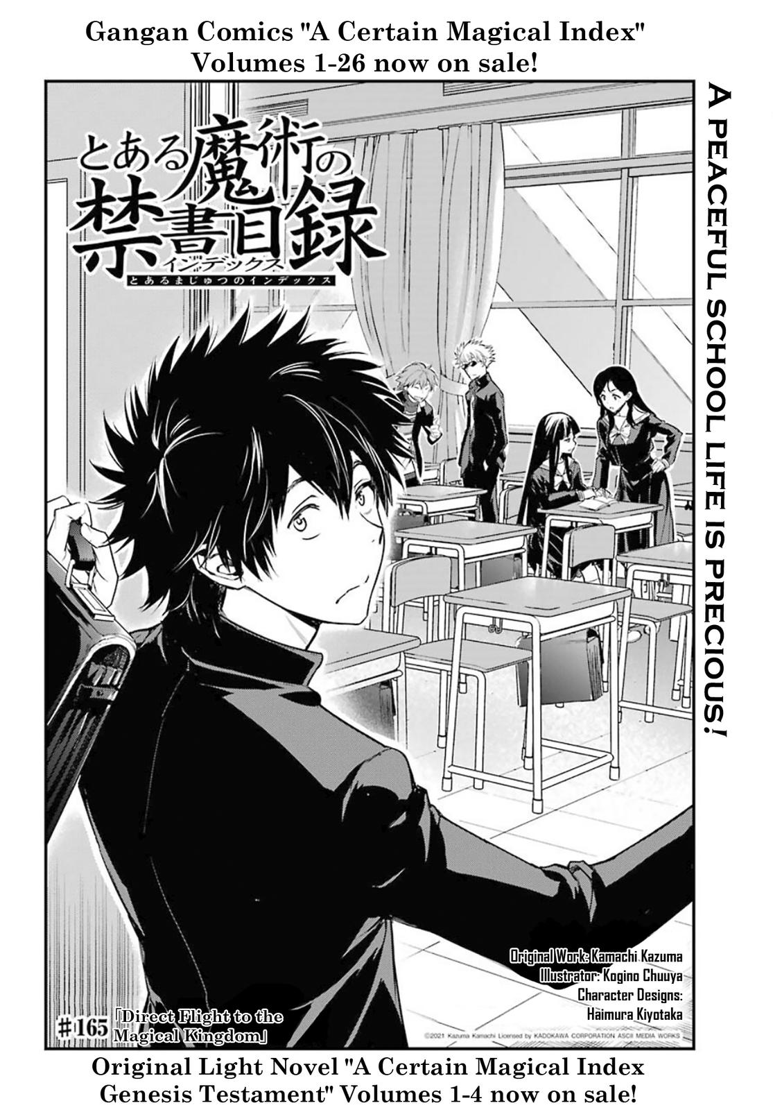 Toaru Majutsu no Index Chap 165 - Next Chap 166