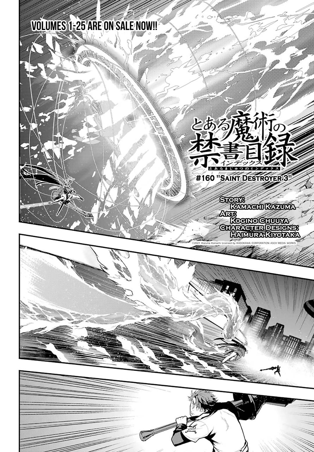 Toaru Majutsu no Index Chap 160 - Next Chap 161