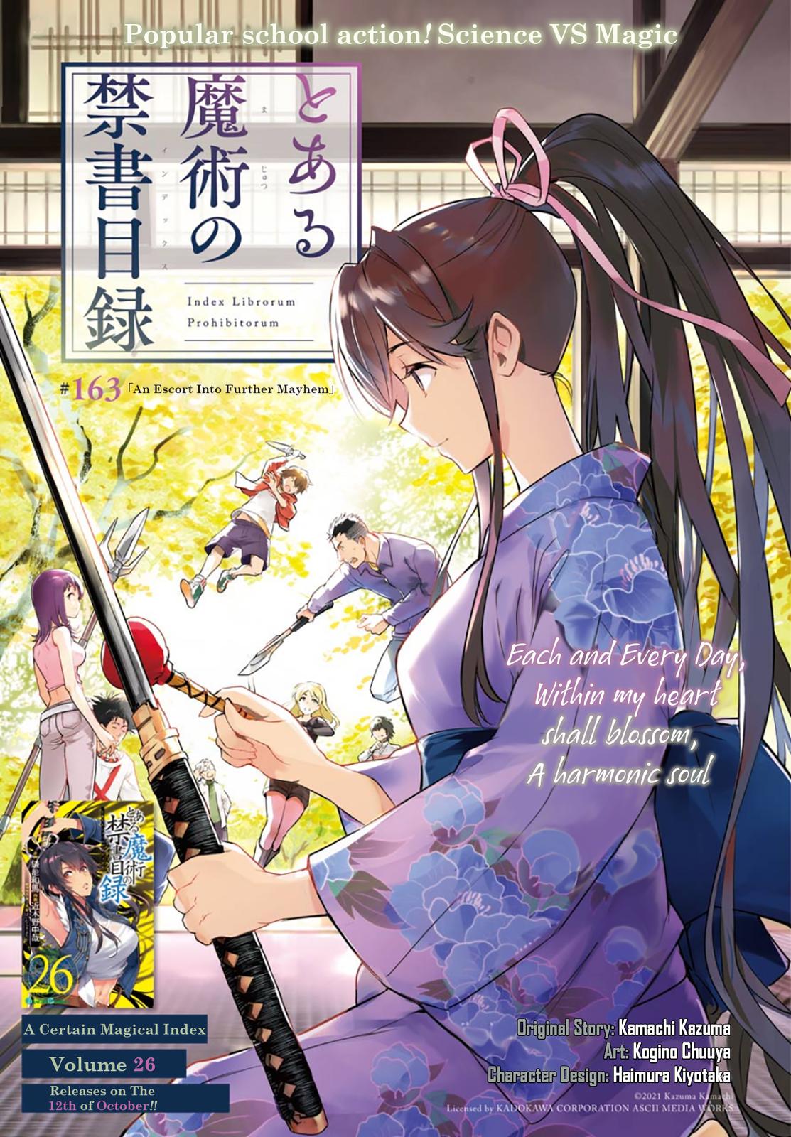 Toaru Majutsu no Index Chap 163 - Next Chap 164