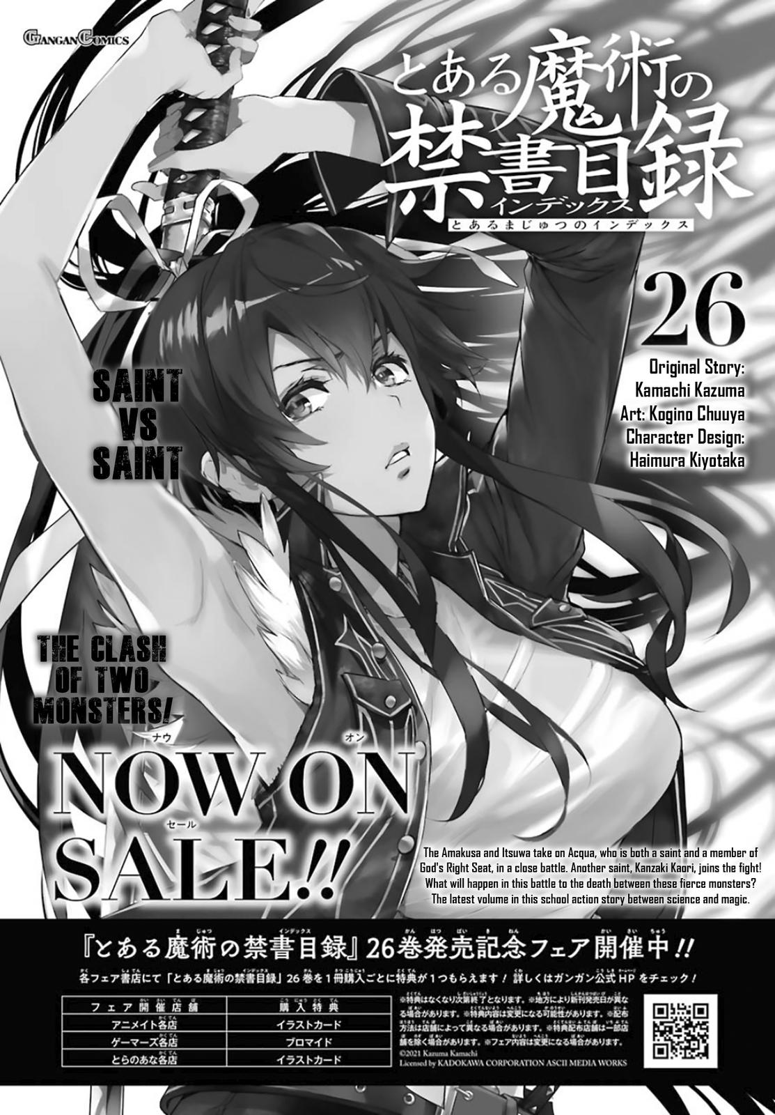 Toaru Majutsu no Index Chap 163 - Next Chap 164