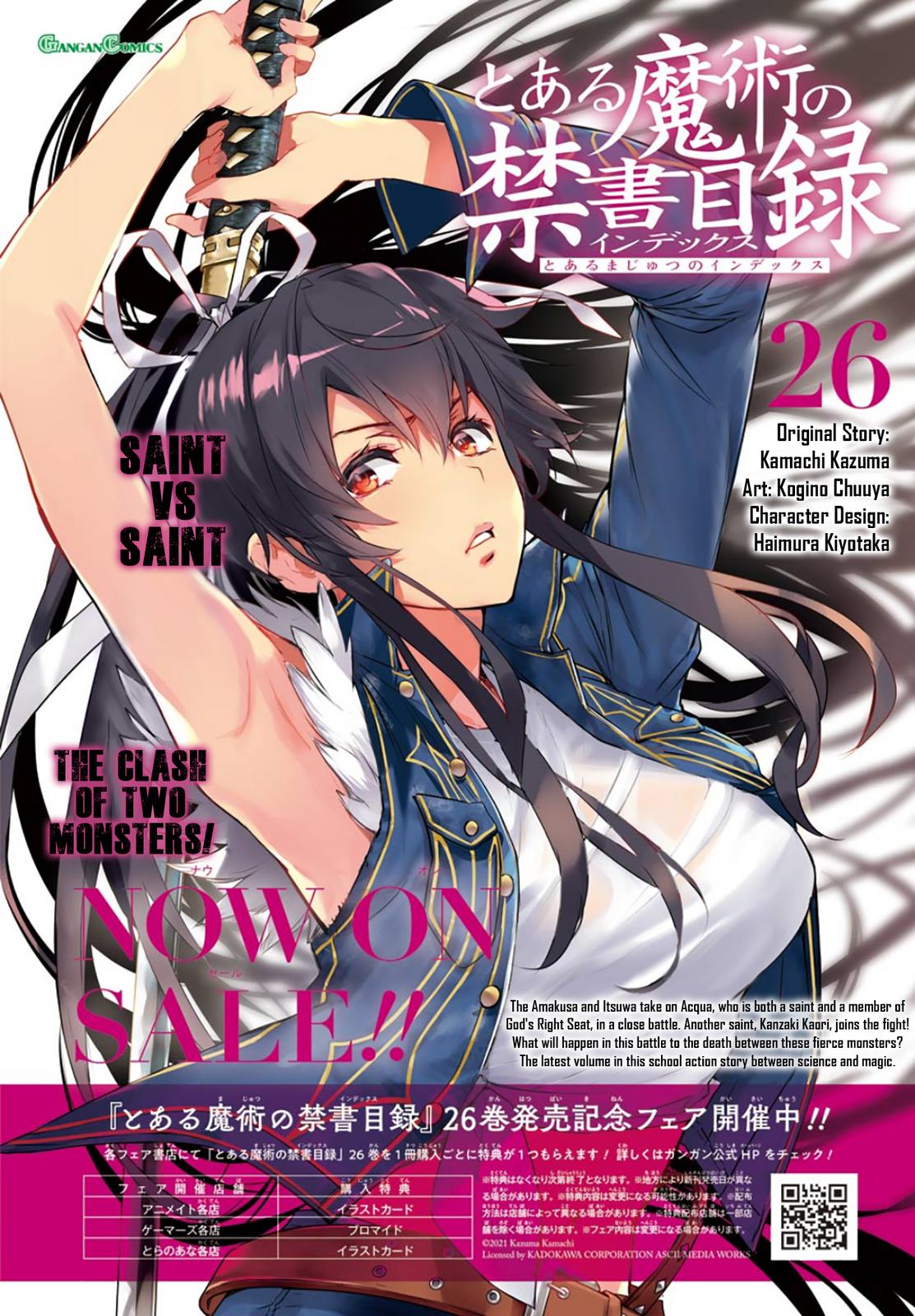 Toaru Majutsu no Index Chap 163 - Next Chap 164