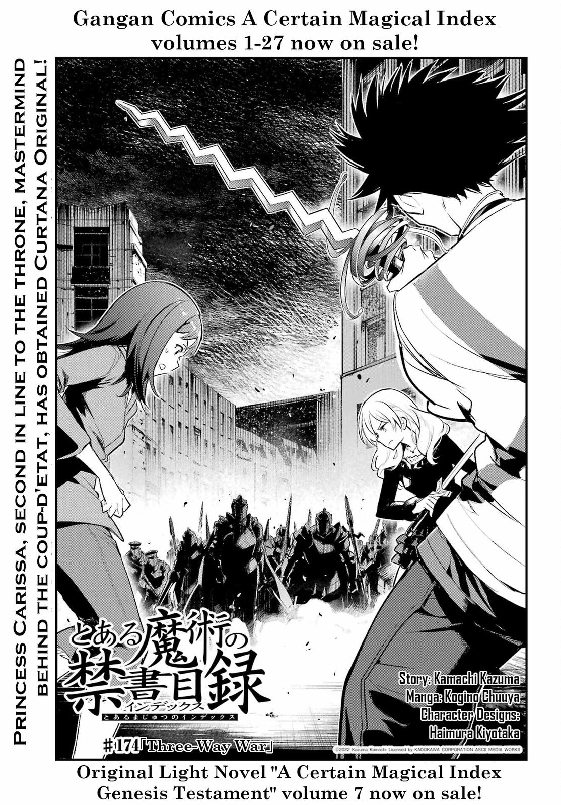 Toaru Majutsu no Index Chap 174 - Next Chap 175