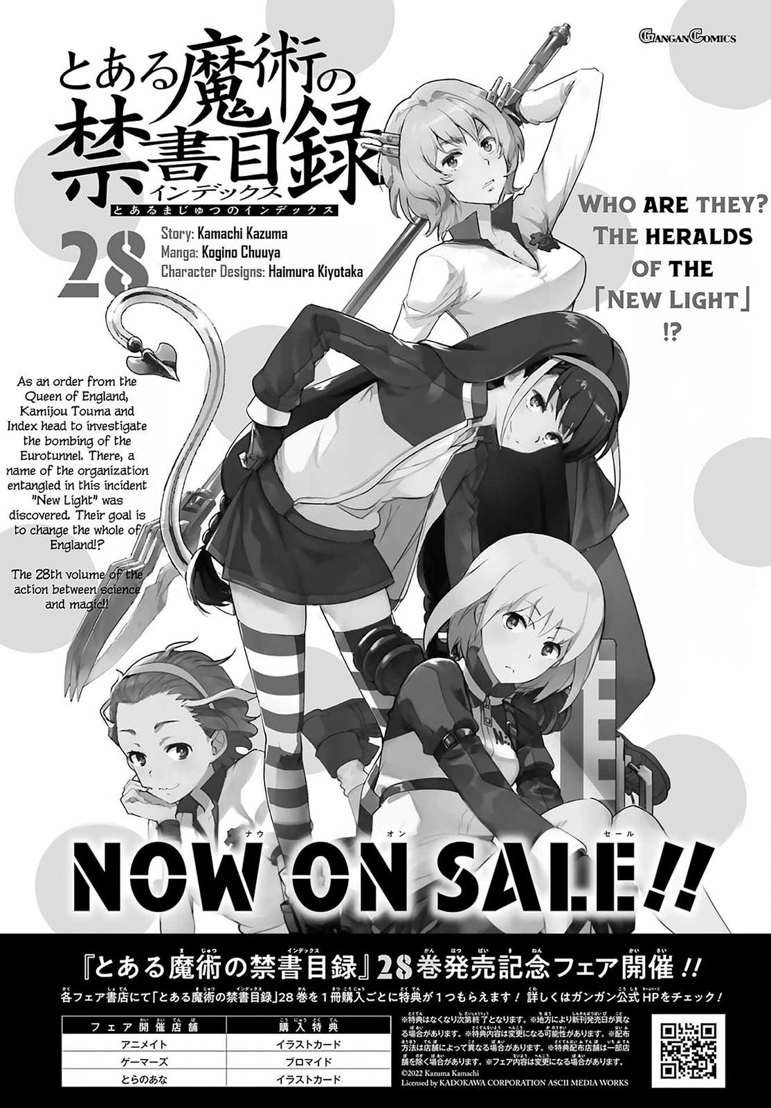 Toaru Majutsu no Index Chap 178 - Next Chap 179