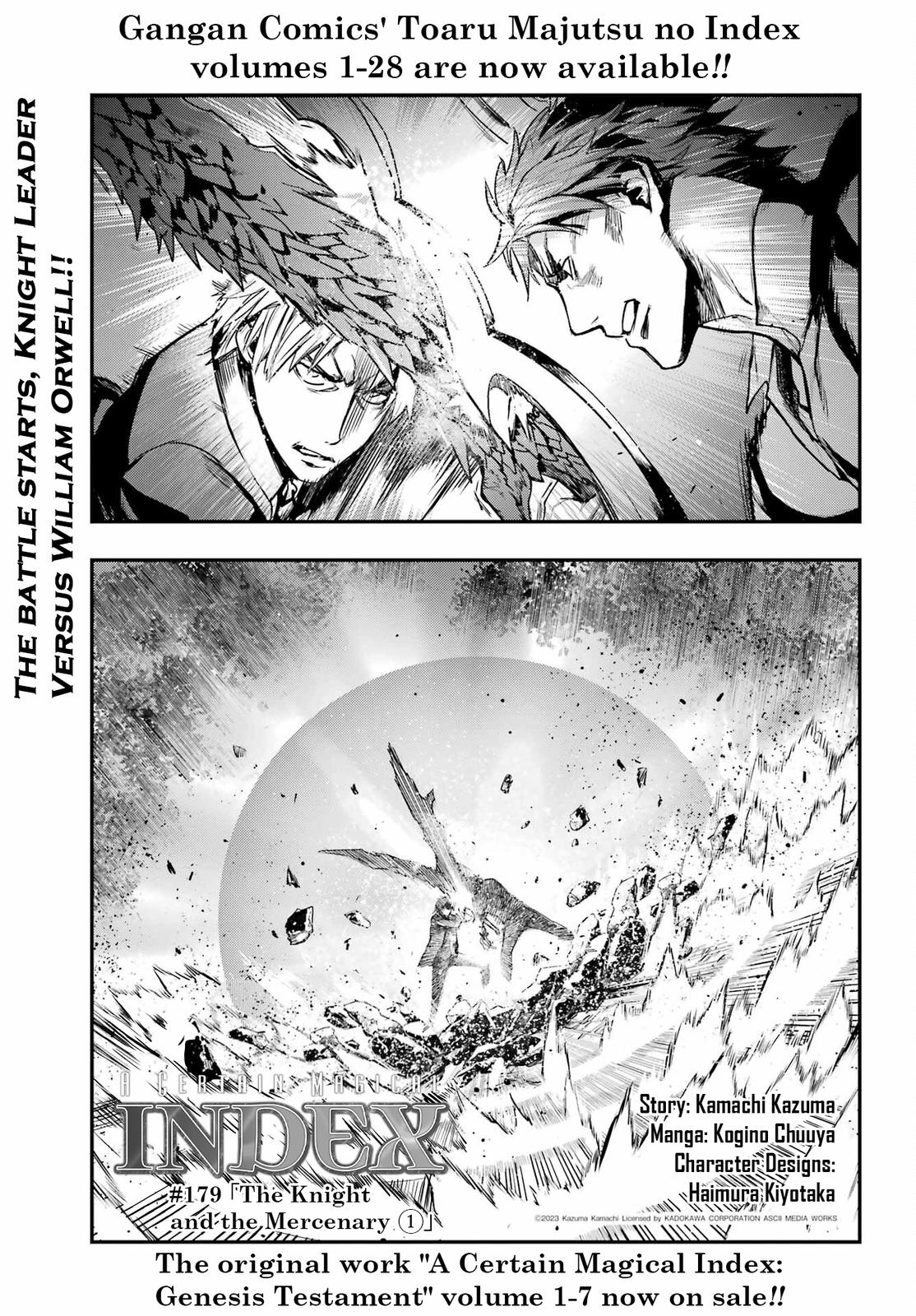 Toaru Majutsu no Index Chap 179 - Next Chap 180