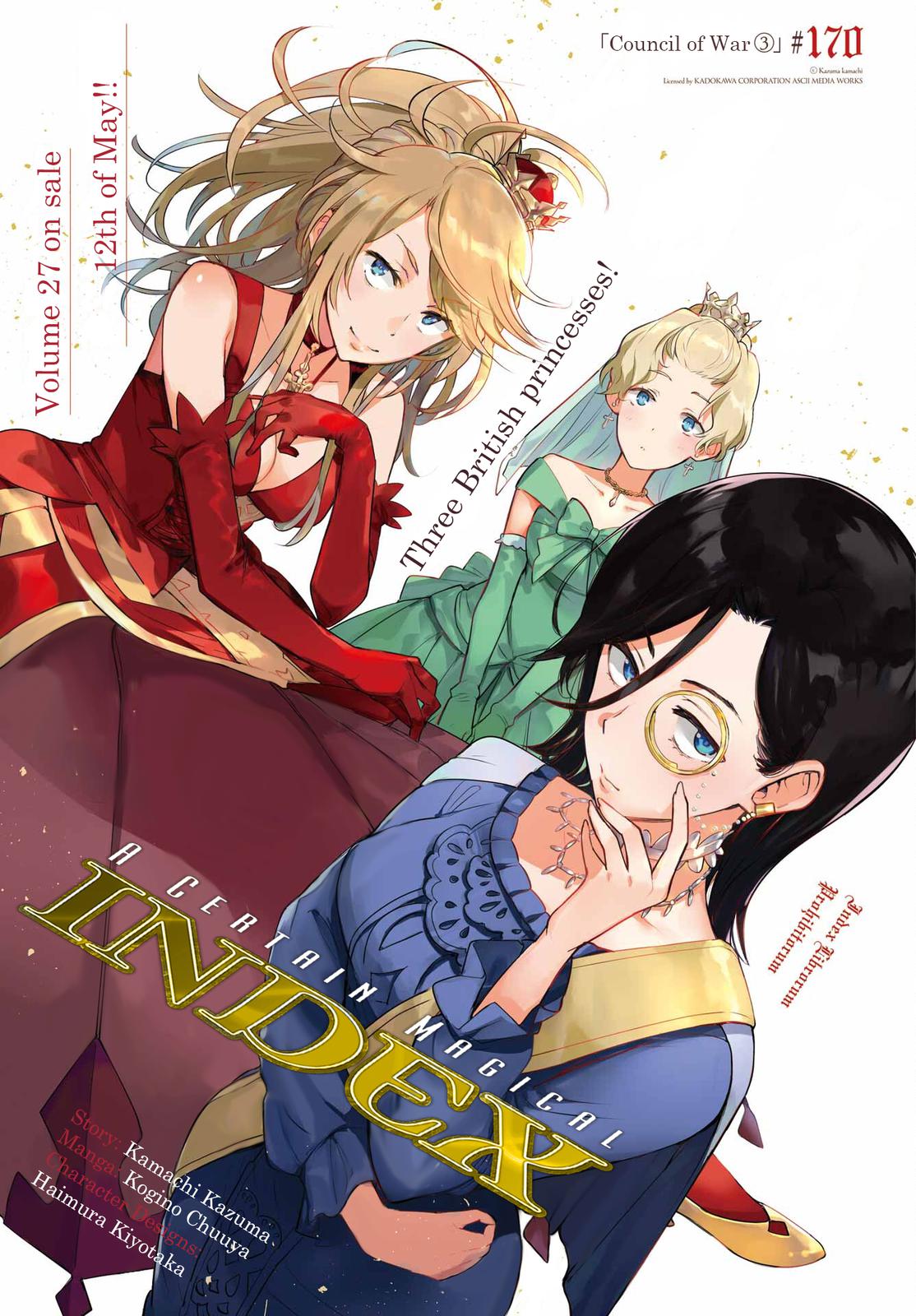 Toaru Majutsu no Index Chap 170 - Next Chap 171