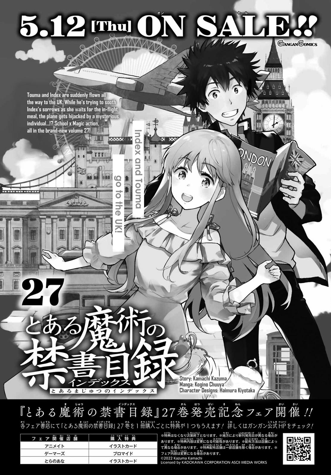 Toaru Majutsu no Index Chap 170 - Next Chap 171